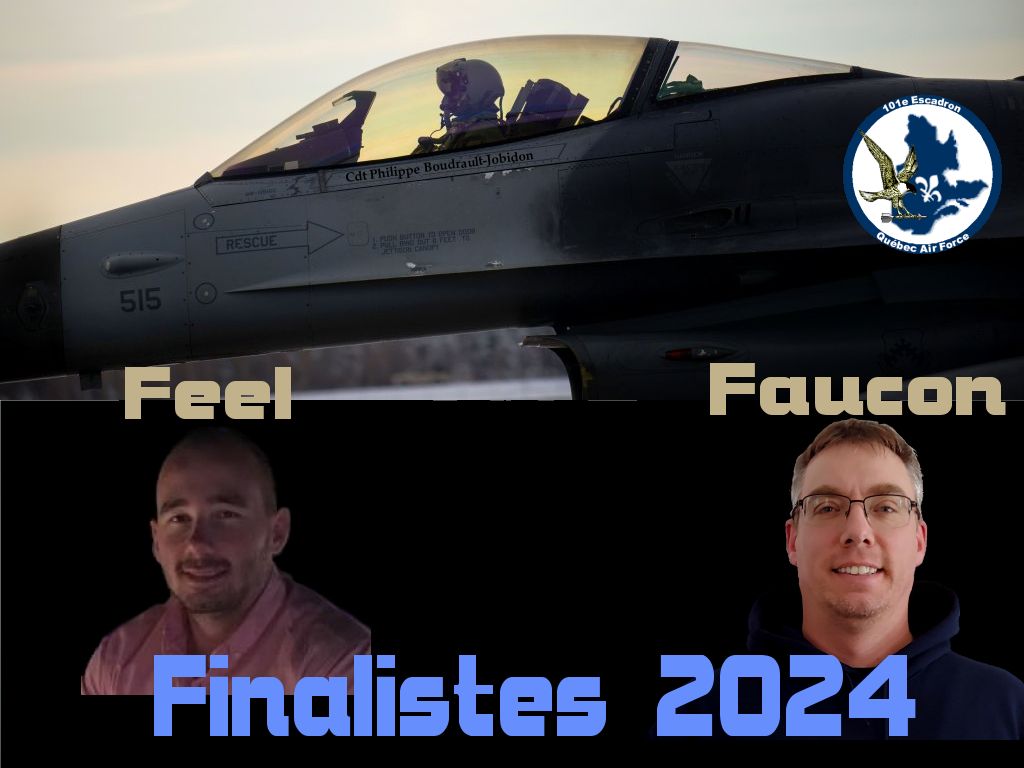 Finalistes du championnat Dogfight 2024