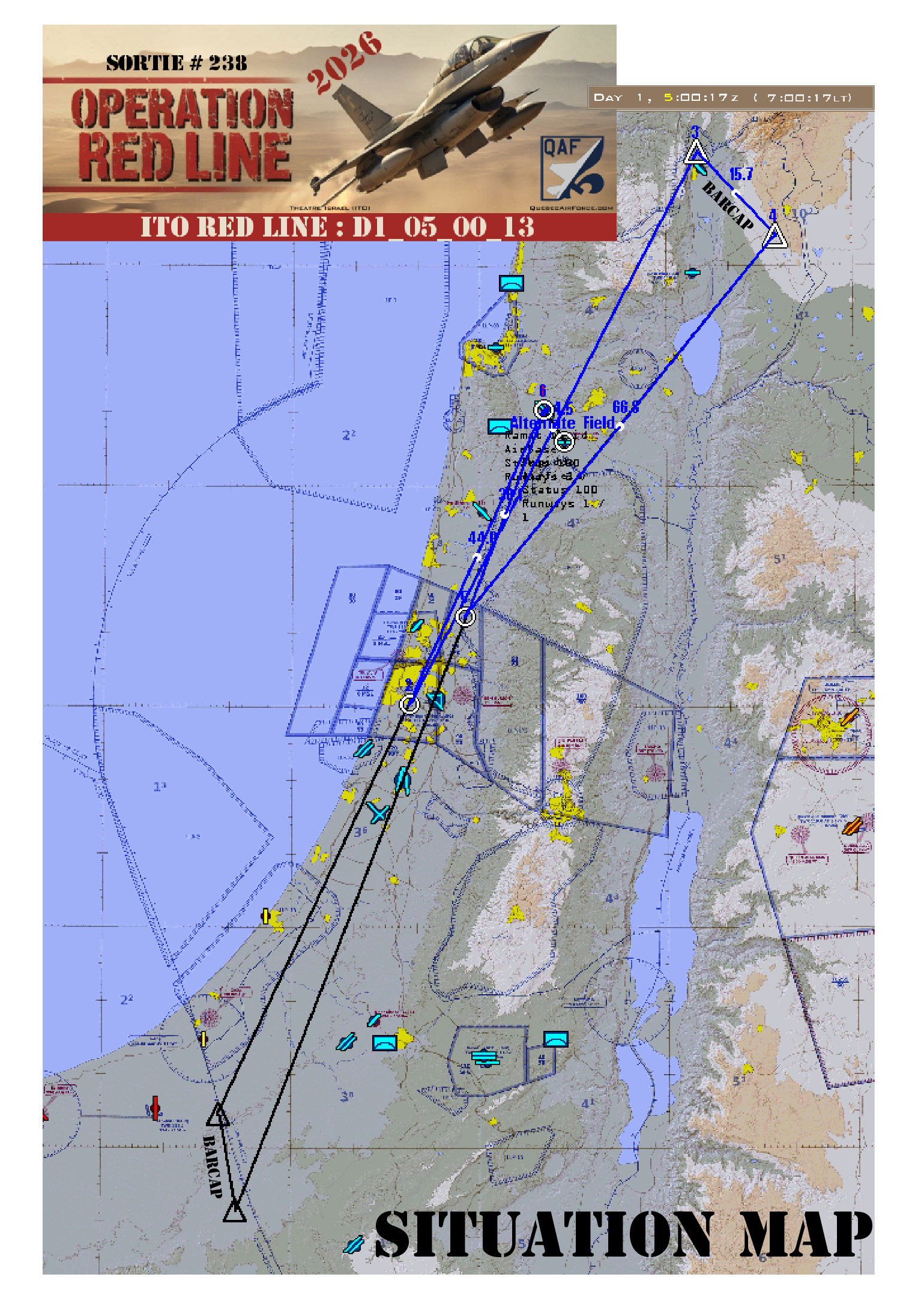 Situation map