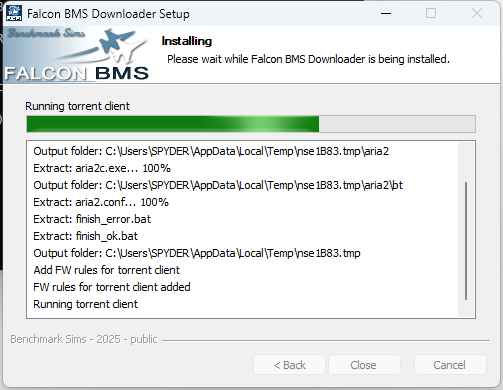 Installation BMS 4.38.1