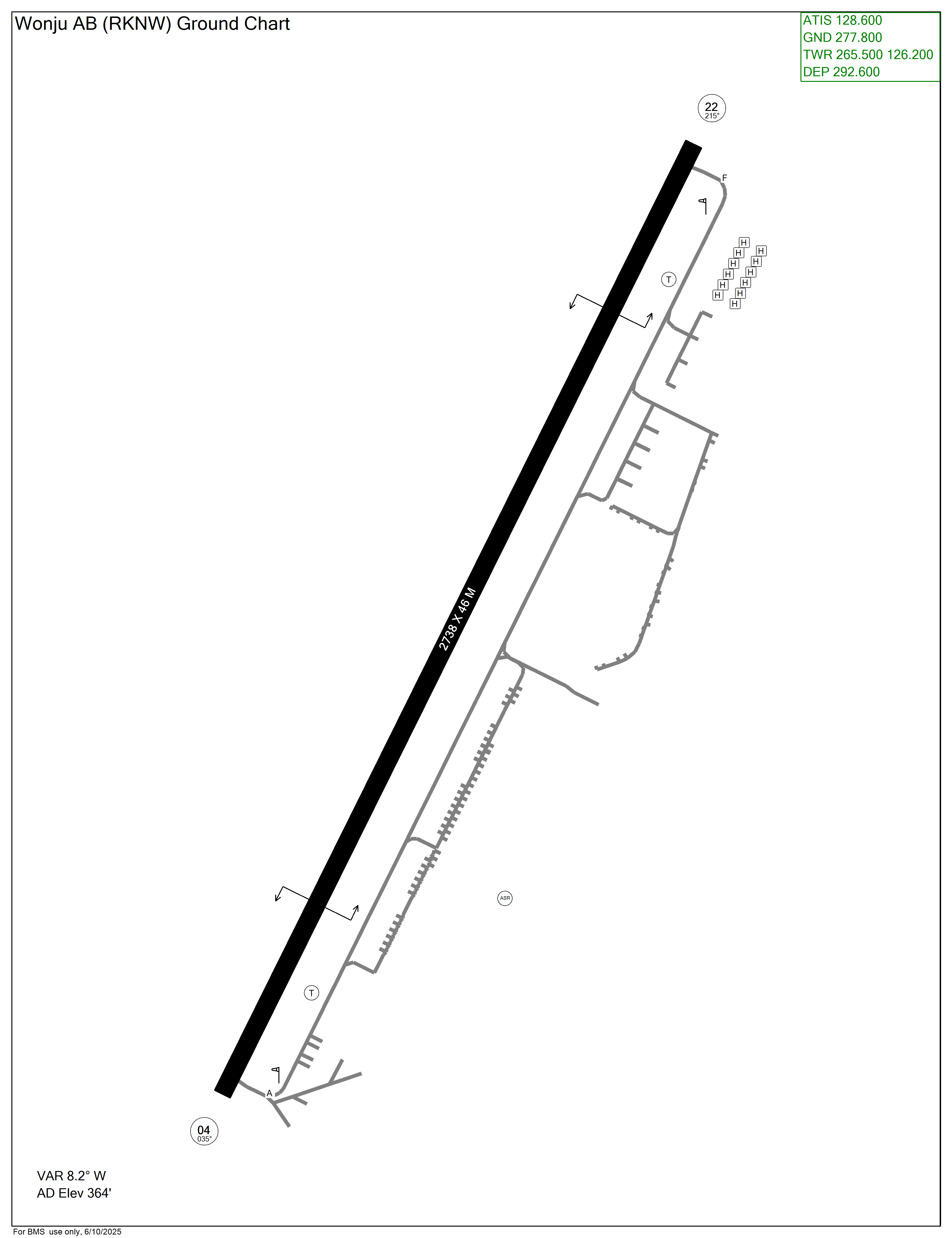 Departure Airport Diagram