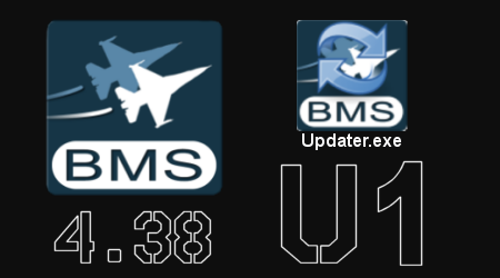 Accès à la section Mise à jour (Updater) vers Falcon BMS 4.38.1 (U1)