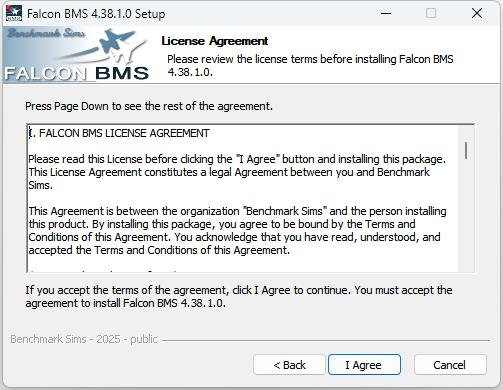 Installation BMS 4.38.0