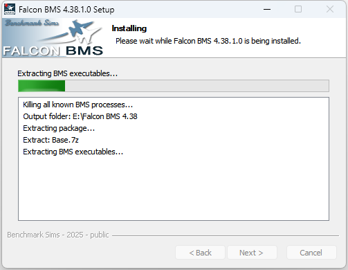 Installation BMS 4.38.0